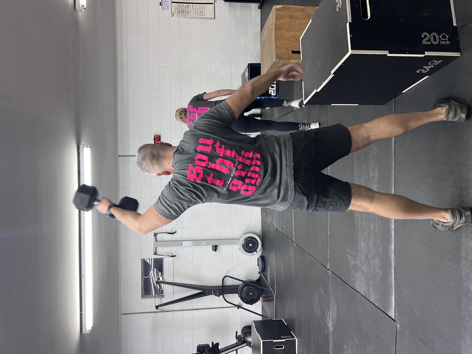 South Fork Gym apparel display